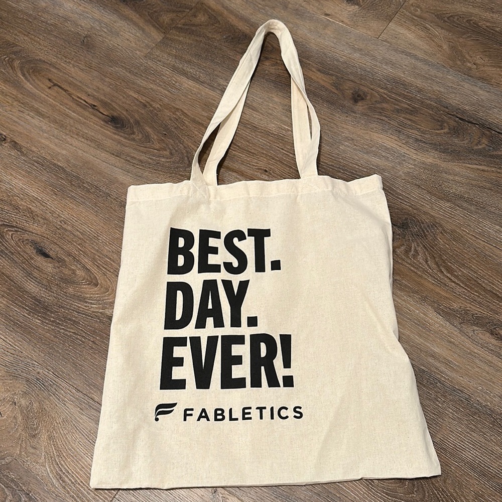 Fabletics Canvas Tote Bag